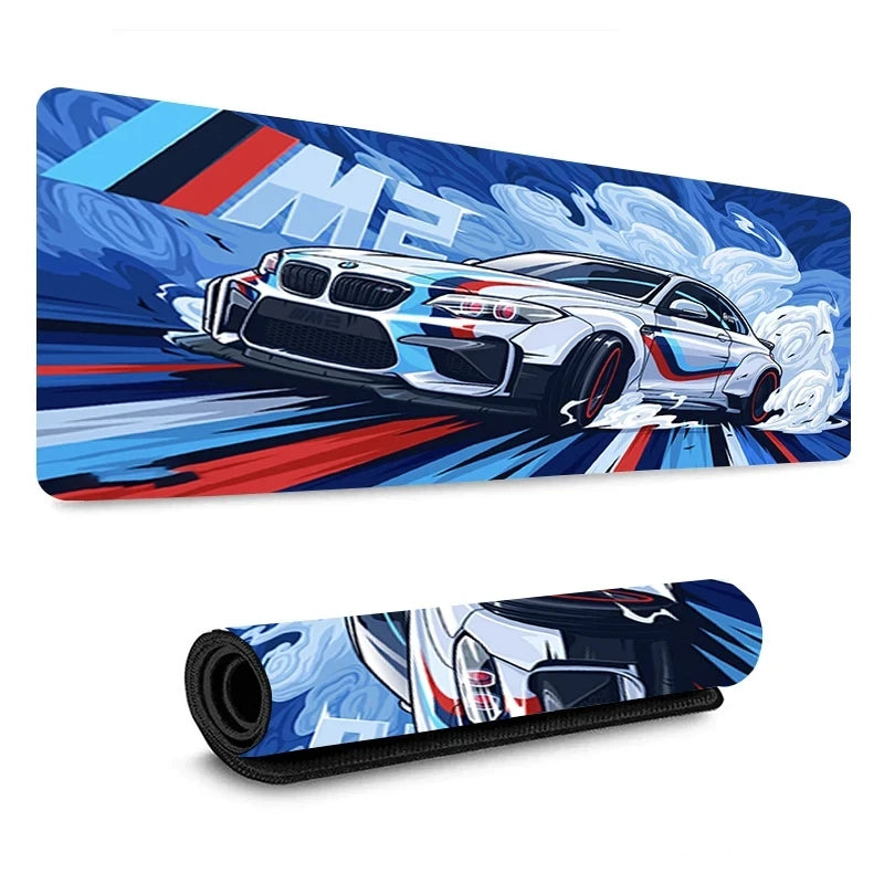 Mouse Pad Super Coupe Illustratio Non-Slip Keyboard Mat Sports Car Custom Computer Deskmats Gamer Cabinet Carpet Rubber Mousepad